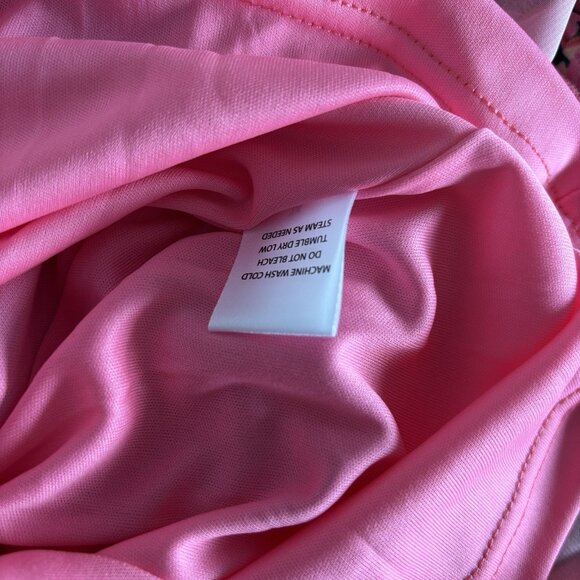 Blue Sol Pleated Midi Skirt Floral Pink Black Womens Size XL Boho Femenine NWT - Picture 9 of 13